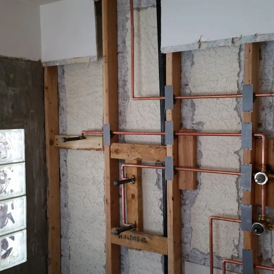Copper pipe installation for Repiping in Phelan